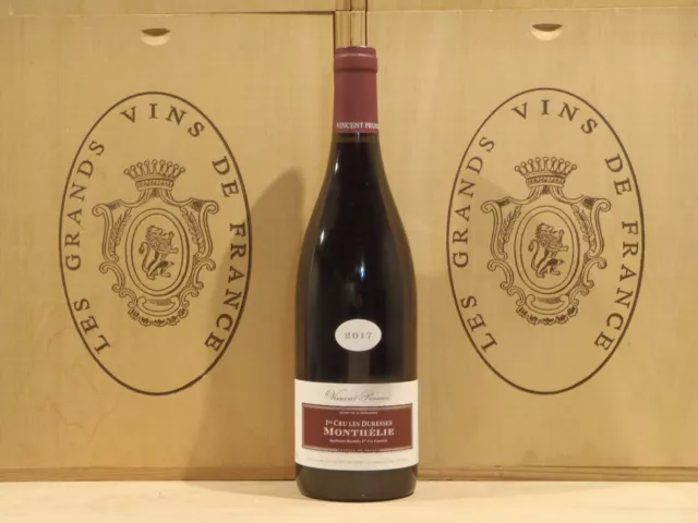 Bourgogne Monthelie 1er Cru les Duresses 2017 domaine Vincent Prunier