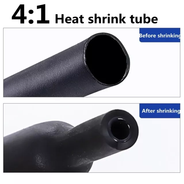 4:1 Ratio Adhesive Glue Lined Heat Shrink Sleeving Waterproof Heatshrink Tubing 3