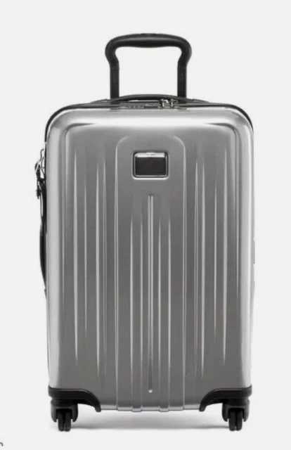 NEW Tumi V4 Short Trip Expandable 4 Wheel Packing Case Suit Case - SILVER