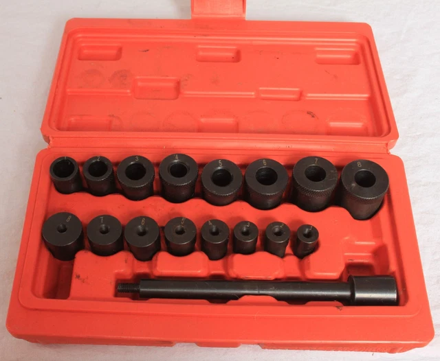 Set di strumenti allineamento frizione 17 pezzi, universale per tutte le auto e furgoni