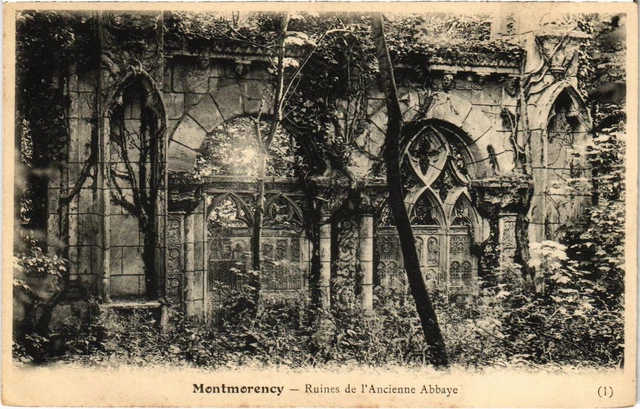 CPA Montmorency Ruins of the Old Abbey (1340002)