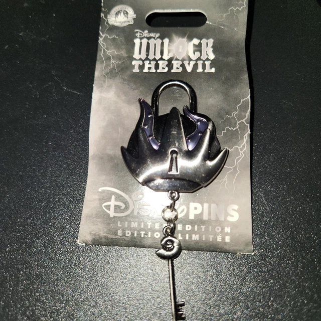 2023 DISNEY PARKS Unlock The Evil Villains Ursula Little Mermaid Dangle