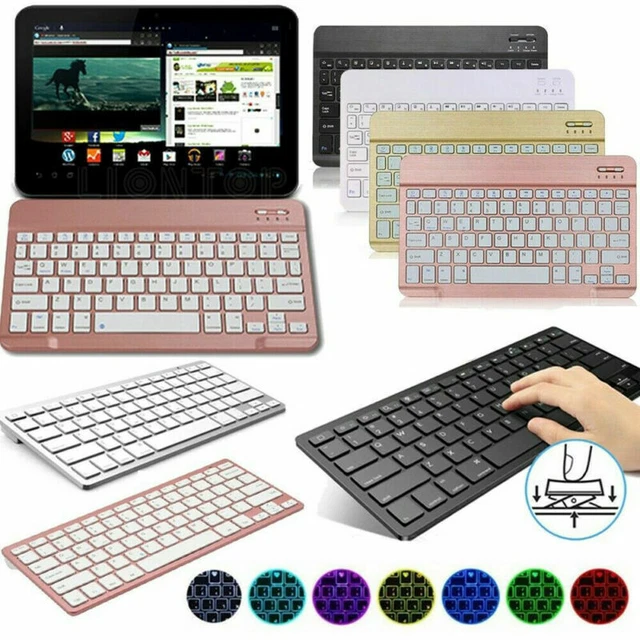Bluetooth Keyboard For Samsung Galaxy Tab A7 10.4 2022/2020 SM-T500 T505 SM-T507