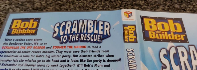 Scrambler Rescue BOB THE BUILDER Scrambler To The Rescue Neil Morrisey Kids Children Pal ...