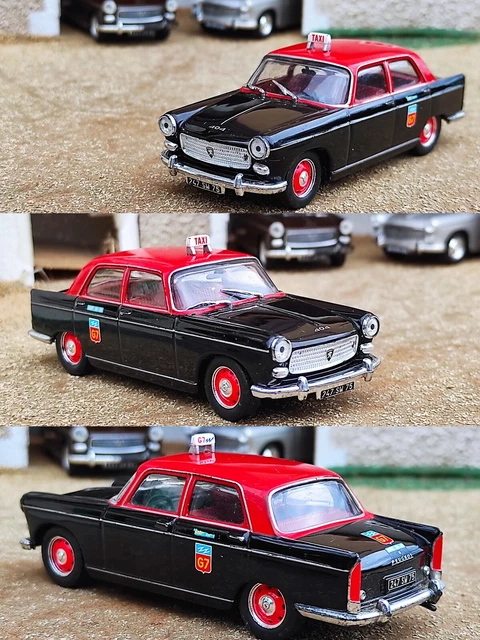 1/43 PEUGEOT 404 TAXI DE PARIS G7 FRANCE 1962 Voiture Miniature Collection EUR 11,90 - FR