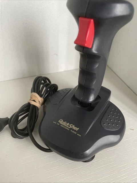 Joystick QUICKSHOT Vintage – Compatible Atari, Commodore, Amstrad, Megadrive