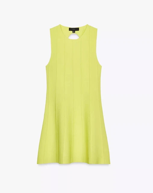 ZARA LIME GREEN Open Back Sleeveless Knit Mini Dress Size M 3920/726 21.99 - PicClick UK ZARA LIME GREEN Open Back Sleeveless Knit Mini Dress Size M 3920/726 21.99 - PicClick UK