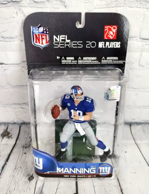 McFarlane Toys 2009 NFL Series 20 New York Giants Eli Manning Action Figure