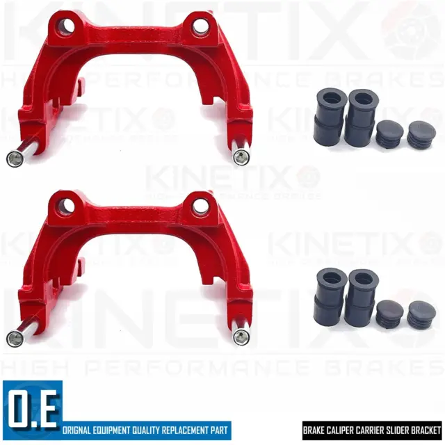 Para Audi A3 Q2 Tt VW Golf MK7 T-Roc Touran Pinza de Freno Trasero Fundas Rojo