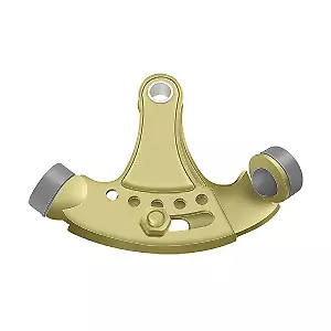 Deltana HPA69U3 Adjustable Hinge Mounted Pin Stop Polished Brass