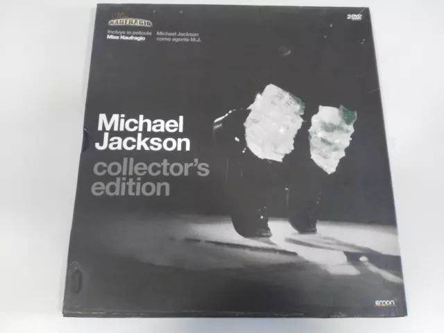 MICHAEL JACKSON COLLECTOR´S EDITION + MISS NAUFRAGIO FILM 2 X DVD Am