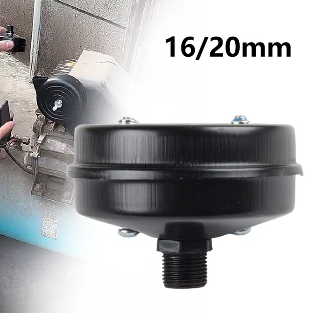 Filtre Silencieux Pour Compresseur D'Air - 20 Mm - Réducteur De Bruit + Cartouche Filtre - Pour Compresseurs à Piston