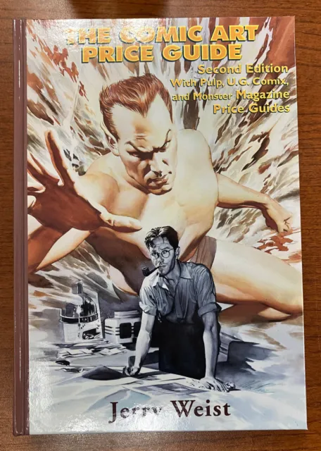 JERRY WEIST ESTATE COMIC ART PRICE GUIDE 2nd Ed (2000) #24/350 SIGNED ALEX ROSS