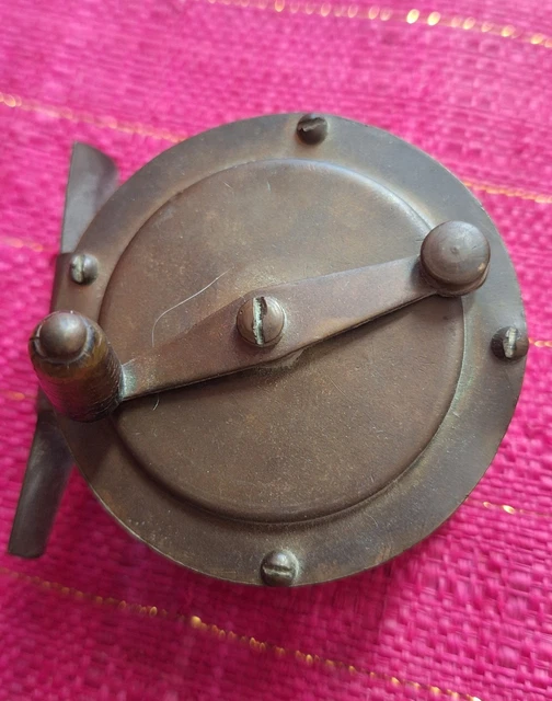 Ancien Moulinet Taker Fish - Grand Modèle - Pêche Vintage Occasion