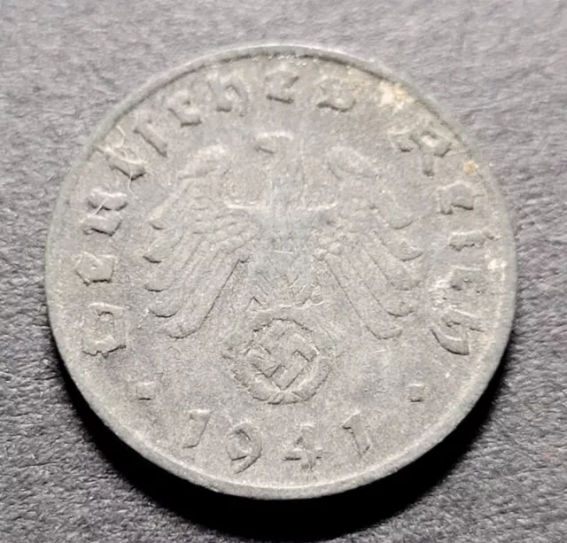 GERMANY 1 REICHSPFENNIG 1941 Coin D $7.00 - PicClick AU