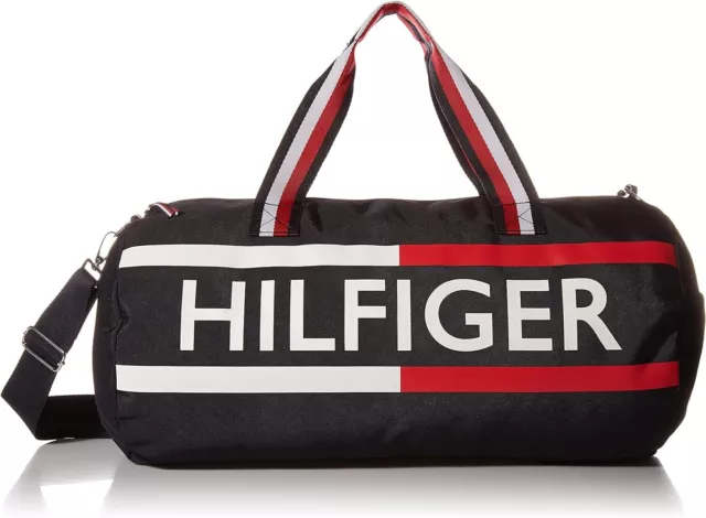 Tommy Hilfiger Duffle Bag Tasche Sporttasche Reisetasche Weekender dunkelblau