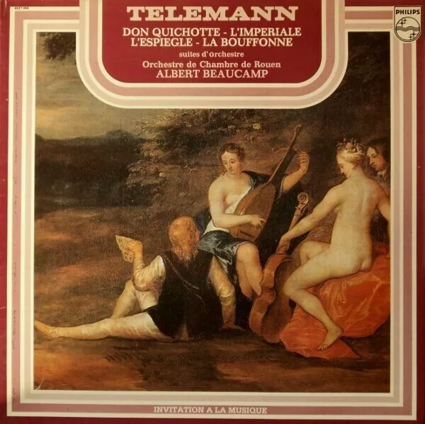 LP Georg Philipp Telemann — Orchestre De Chambre De Rouen , Al Don Quichotte -