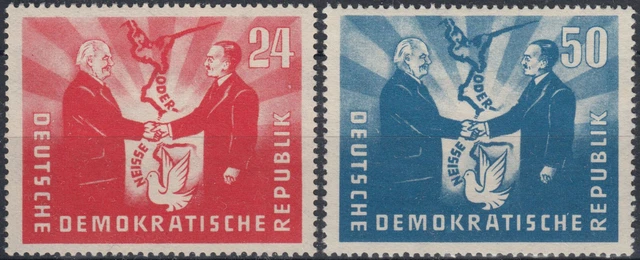 DDR 284-85 (Deutsch-polnische Freundschaft) postfrisch (2050k)