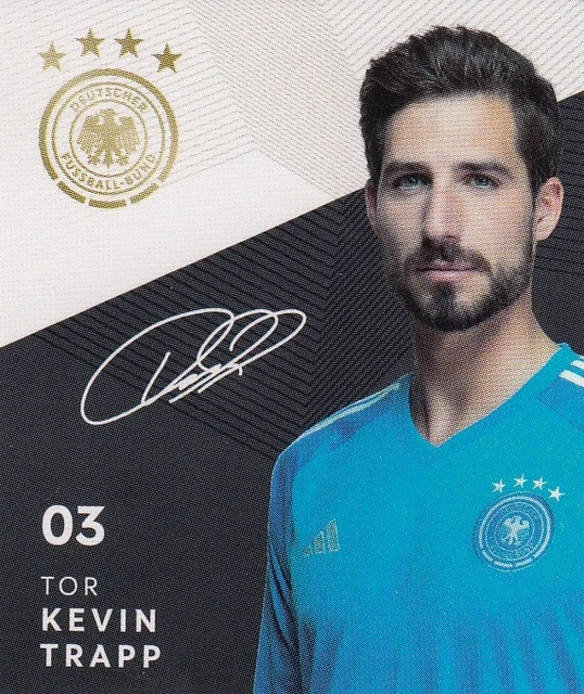 REWE DFB TRADING Cards Football World Cup 2022 Qatar No. 3 Kevin Trapp