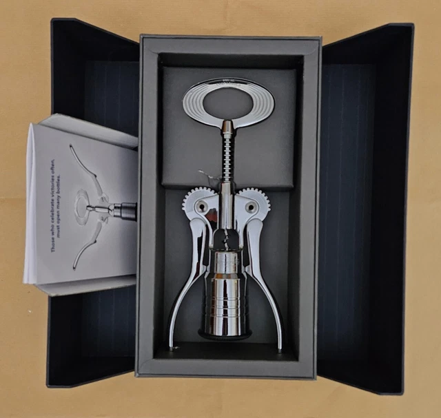 Cavatappi Campagnolo Big Metallo Versione Cromata Italy Corkscrew Tire Bouchon