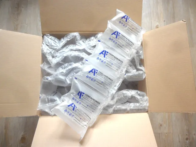100 Stück Luftpolstermatten Luftpolsterkissen Luftkissen Verpackungsmaterial