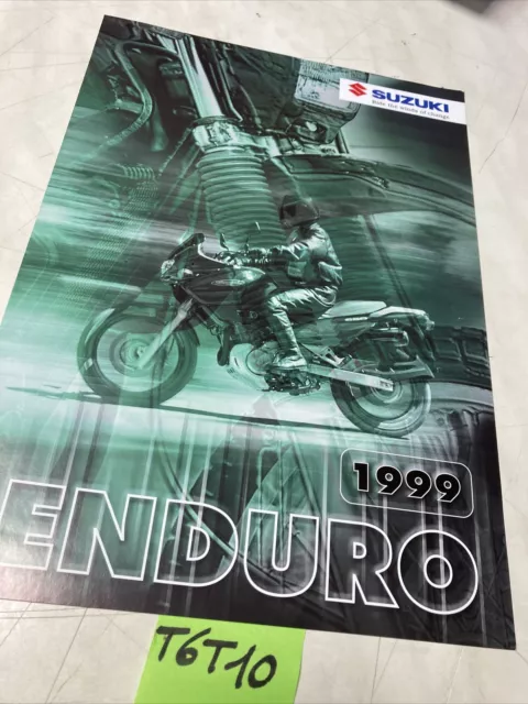 Suzuki 1999 XF650 DR650SE DR125SE Enduro Brochure Sale Catalogue Leaflet