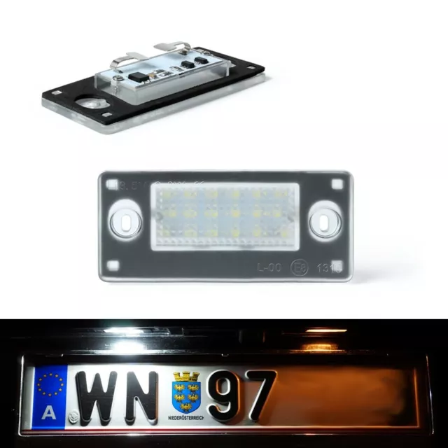 LED Kennzeichenbeleuchtung Kennzeichenleuchte für Audi A3 8L A4 B5 Facelift C13