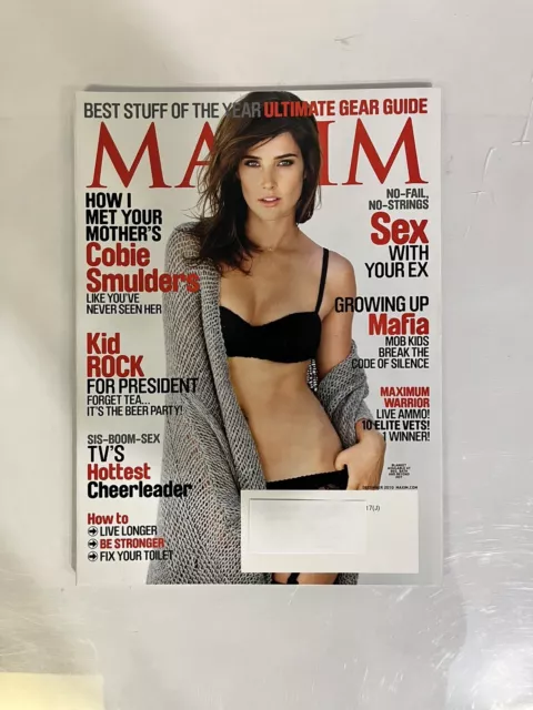 Maxim Magazine December  2010 Cobie Smulders - Kid Rock - Aly Michalka - 623