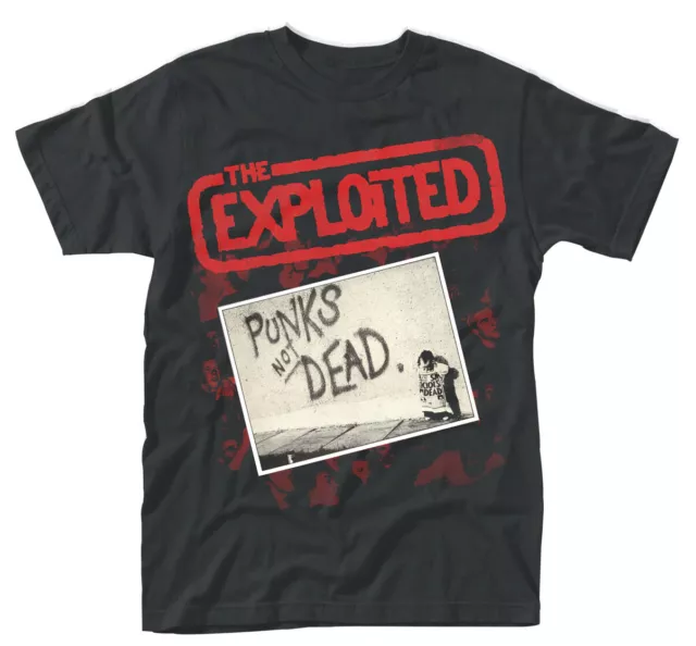 The Exploited Punks Not Dead T-Shirt OFFICIAL