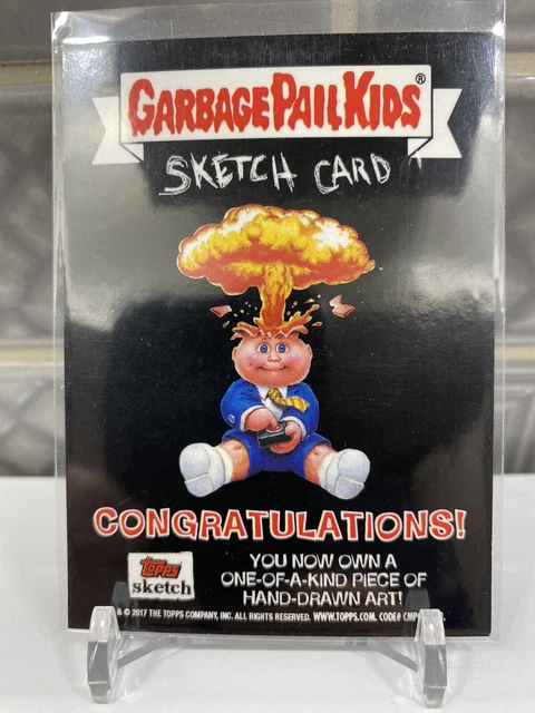 Garbage Pail Kids 1/1 Official Topps Sketch