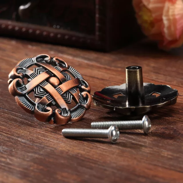 Pull Knobs Door Kitchen Cupboard Wardrobe Bronze Handles Hardware Accessories