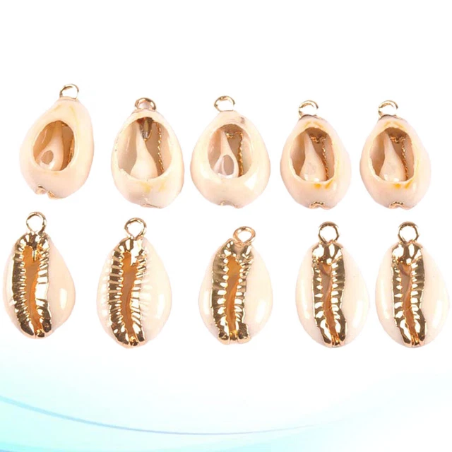 10 Stück DIY Shell Anhänger Charms Conch Charms Armband Diy Herstellung von Zube