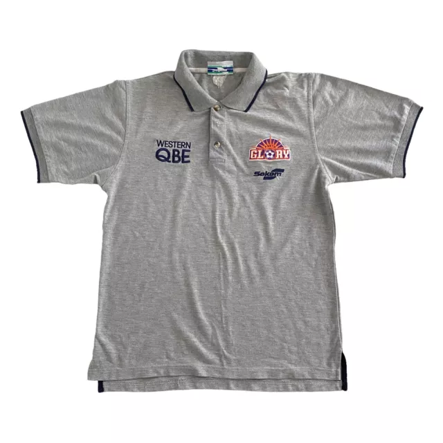 Perth Glory Sekem Vintage Mens Polo Shirt - Small