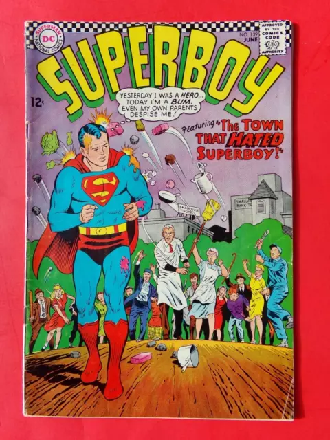 SUPERBOY #139 Otto Binder * Curt Swan * SILVER AGE (VG 4.0) DC COMICS 1967