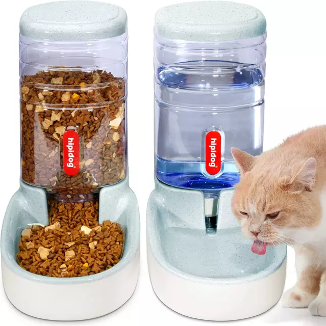 DISPENSER AUTOMATICO DI Cibo e Acqua per Cani Gatti Ciotola per Mangime  Animali EUR 43,90 - PicClick IT