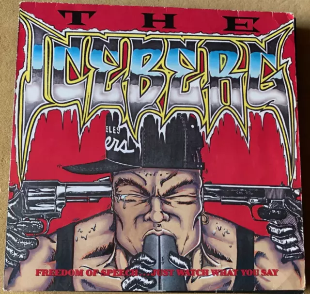 Ice-T, The Iceberg/ Freedom Of Speech...vinyl LP, 1989