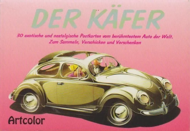VW Käfer : [30 exotische und nostalgische Postkarten vom berühmtesten Auto der W