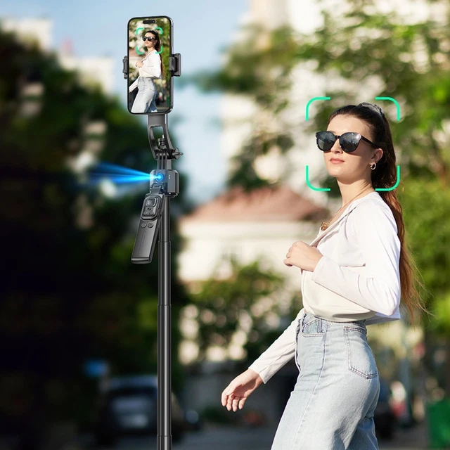 Trépied De Suivi Autoatique Du Visage à 360°, Stabilisateur De Support