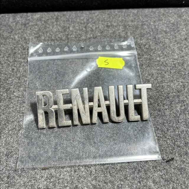 RENAULT 14 Ancien Insigne Emblème Logo Sigle Monogramme Badge En ALU - Foto 6