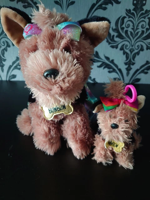 2 NICKELODEON JOJO Siwa BowBow Teacup Yorkie Dogs Pair Yorkshire