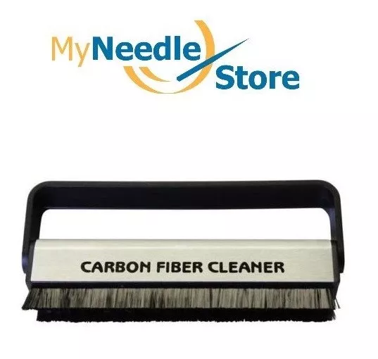 NEW Anti-Static Carbon Fiber Vinyl Record Cleaning Brush, Cleaner & Dust Remover