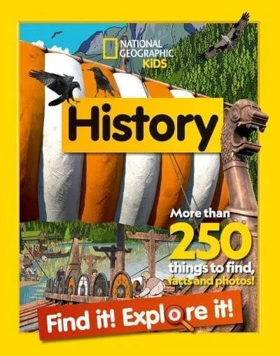 History Find it Explore it by National Geographic Kids  NEW Book