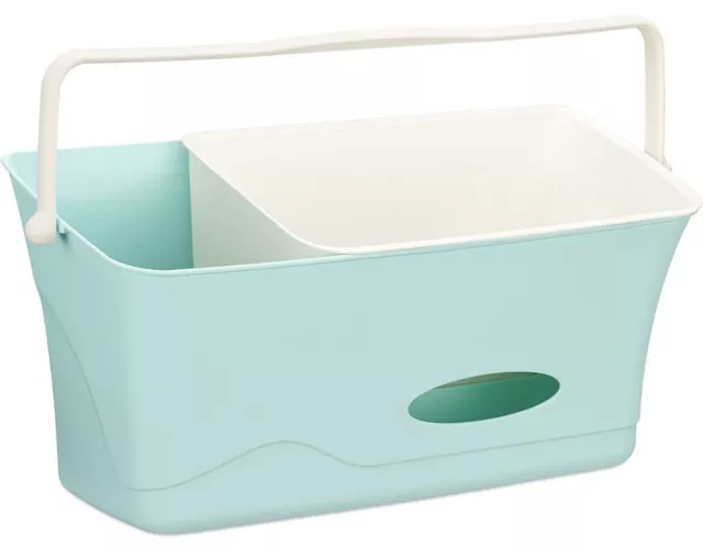 Navaris Hanging Diaper Caddy Baby Changing Organizer Storage Mint Green