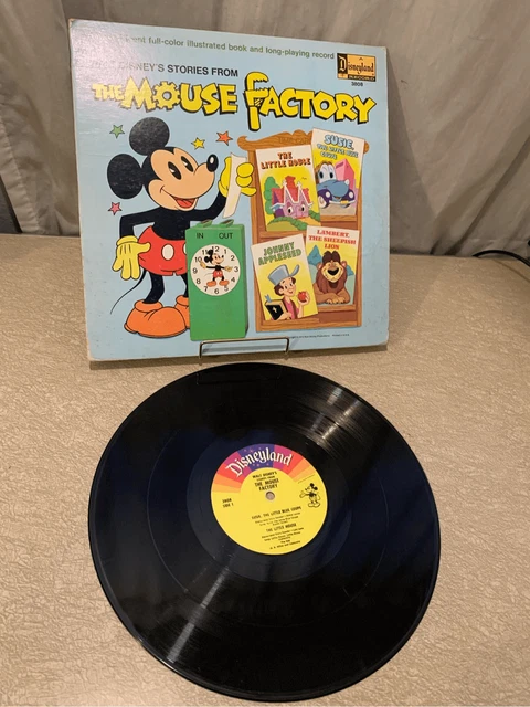 STORIES FROM THE Mouse Factory Vinyl Record-Walt Disney's Disneyland ...