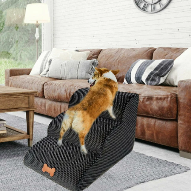 3 Stufen Haustiertreppe, Hundetreppe Katzentreppe Tiertreppen für Hunde kleine