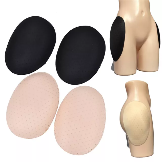 1 pair enhancing removable foam butt pads breathable hip sponge pad for pant.AU