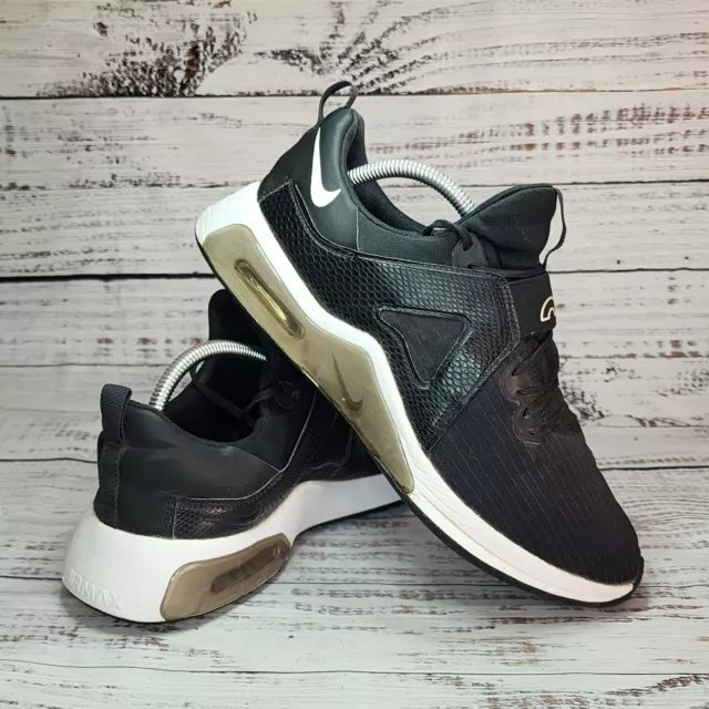 Nike Air Max Bella TR5 Women Sz 11 Comfort Weight Lift Shoes Sneaker Black White