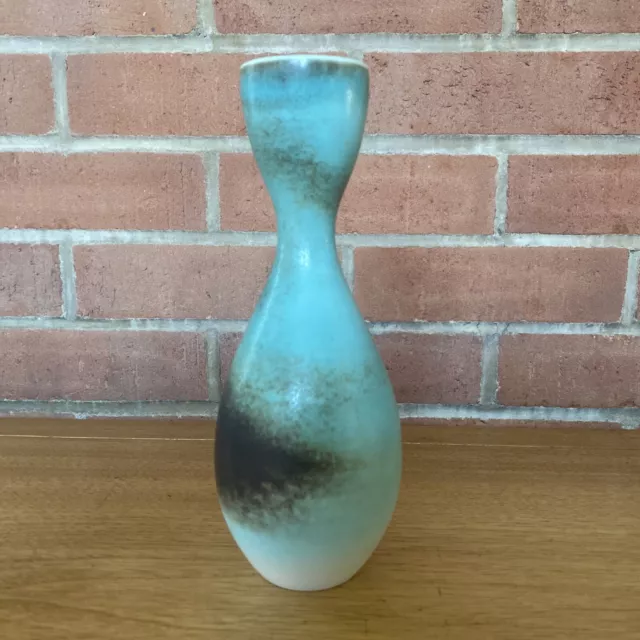 Rorstrand Ceramic Rare Pottery Vase Hand Made And Signed By Carl Harry Stalhane