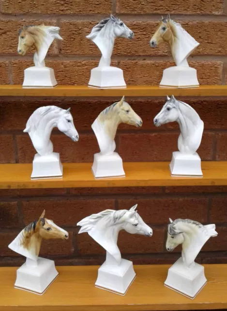 Royal Worcester - Equine Studies - Selection Of Figurines - Doris Lindner.