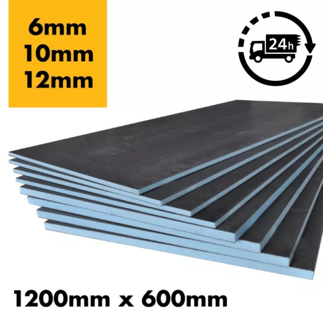 Tile Backer Board 6Mm / 10Mm / 12Mm - Floor Or Wall Hard Tile Backer / Washers